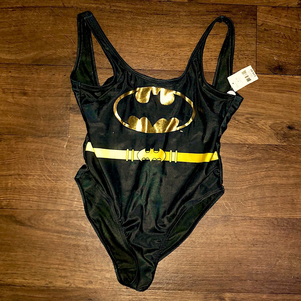Batman one piece bathing suit